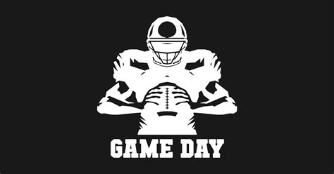 Game Day Football Player Tailgate Party Design Football T Shirt