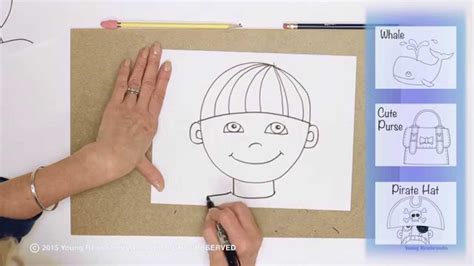 Learn how to draw a boy with some very simple shapes. Teaching Kids How to Draw: How to Draw a Boy's Face - YouTube