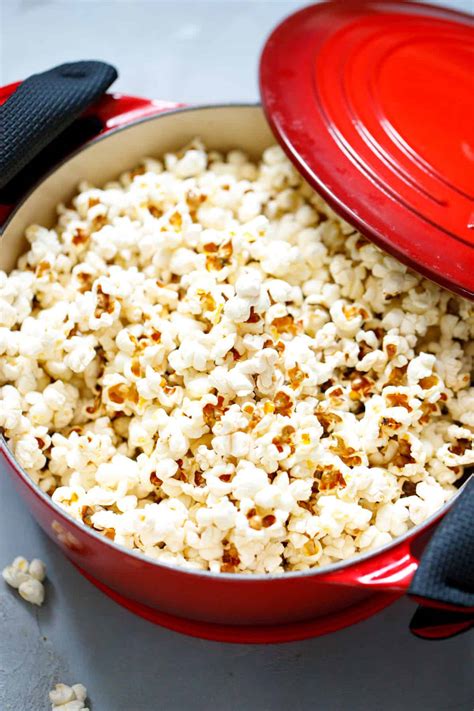 Easy Stove Top Popcorn Cooking Lsl
