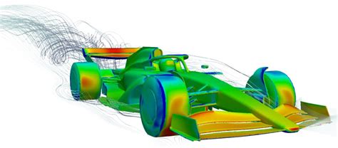 Aerodynamic Studies Of A 2022 F1 Car Rformula1