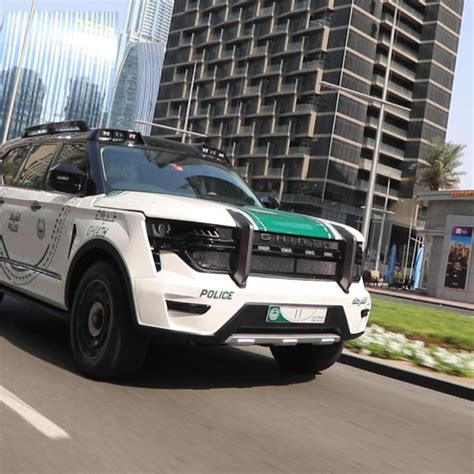 On The Road With Dubai Police Inside Uae Built Ghiath Patrol Car