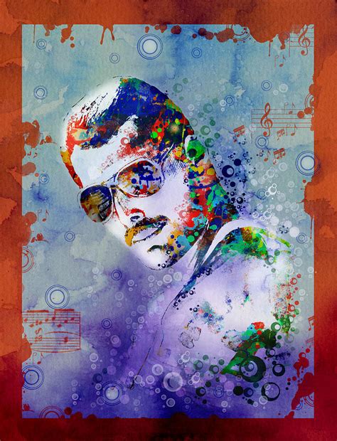 Queen, freddie mercury, фредди меркьюри. Freddie Mercury 12 Painting by Bekim M