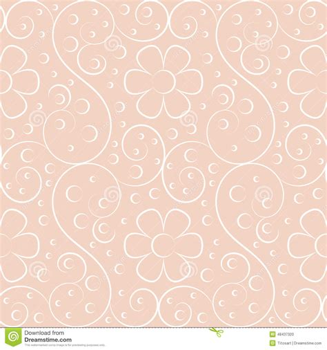 Seamless Pattern Flower Stock Vector Illustration Of Pattern 48437320