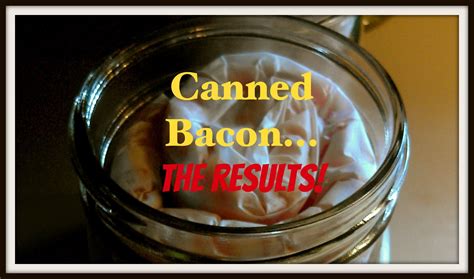 Canned Bacon The Results~ Canned Bacon Canned Bacon