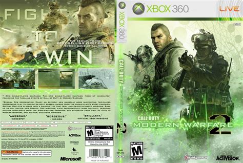 Call Of Duty Modern Warfare 2 Xbox 360 Game Covers Call Of Duty