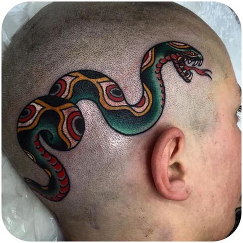 30 Snake Head Tattoos