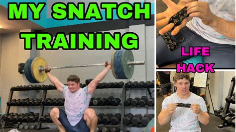 MY SNATCH TRAINING & RIPPED BLISTERS LIFEHACK 09.23.22 (Rus/Eng 