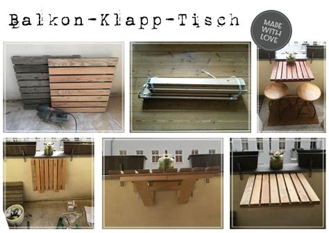 Orientiere dich dabei an der skizze. Die besten 25+ Klapptisch balkon Ideen auf Pinterest ...