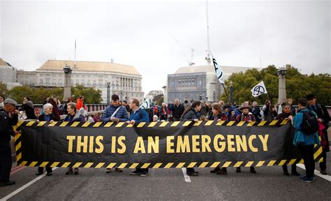 Extinction Rebellion Protests Around The World Over Climate Change