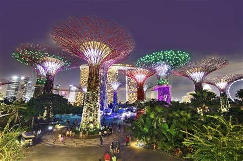 4k 5k 6k 7k Gardens By The Bay Singapore Gardens Design Night