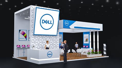 Check Out My Behance Project “dell Concept Stall Design ”