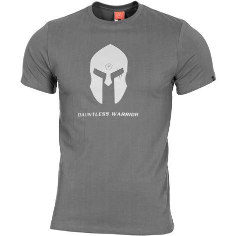 Pentagon Ageron T Shirt Spartan Helmet Tactical Mens Gym Workout Top
