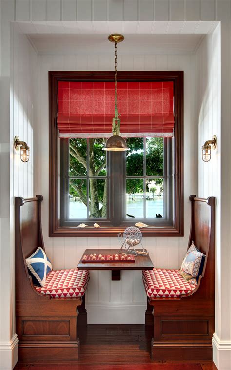 Luxury dining room benches and kitchen banquettes online or in store. Cool small dinette sets in Dining Room Beach Style with ...