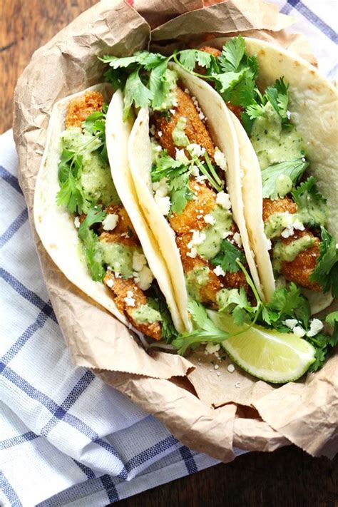 Maybe you would like to learn more about one of these? Crispy Fish Tacos with Jalapeño Sauce | Recipe | Food ...