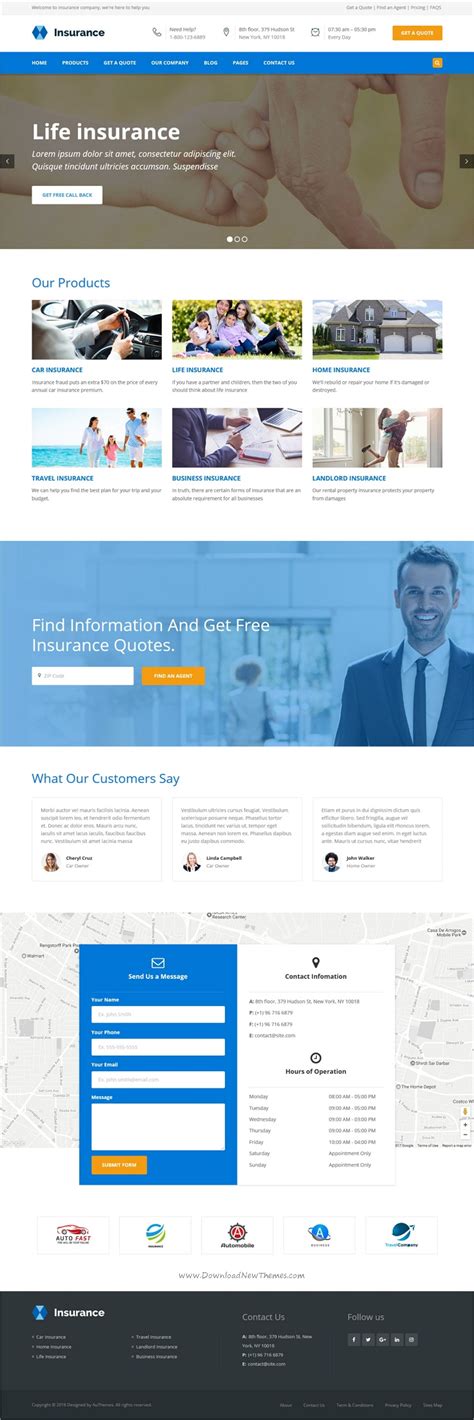 Purchase and download effective and converting life insurance landing page design templates to boost promote your life insurance company online by creating a professional life insurance website by using our html life insurance website template. Bisune - Insurance Agency & Business HTML5 Template | Web design agency, Insurance website ...