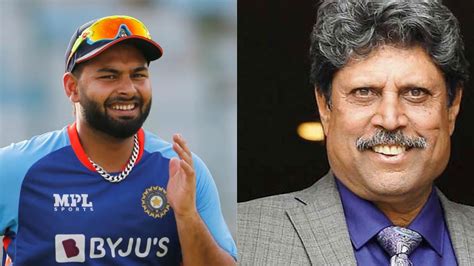 Cricket Fans Are Shocked By Kapil Devs Speech Rishabh Pant Will Punch His Chin Time News