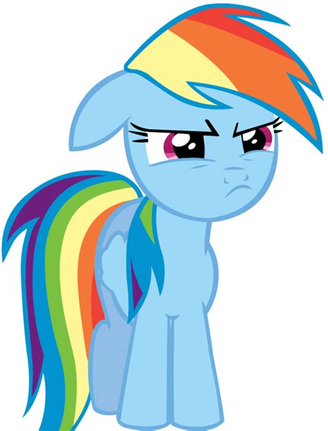 Angry Rainbow Dash By Scotch208 On Deviantart