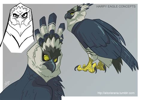 Harpy Eagle Concepts By Terminaitor On Deviantart