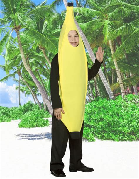 Banana Costumes Kids And Adult Banana Halloween Costume