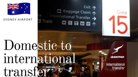 How To Transfer Terminals At Sydney Airport Syd Domestic To