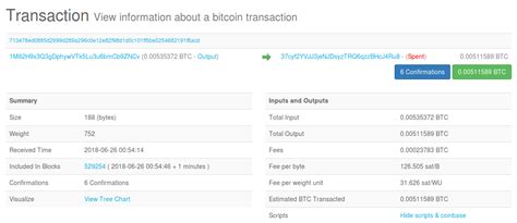 When the output of a transaction is used as the input of another transaction, it must be spent in its entirety. Understanding Bitcoin transaction details