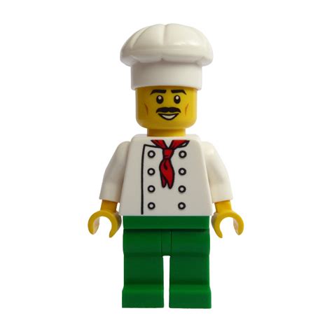 Lego Chef With Green Legs Minifigure Comes In Brick Owl Lego