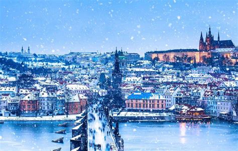 Prague In Winter Wallpapers Top Free Prague In Winter Backgrounds