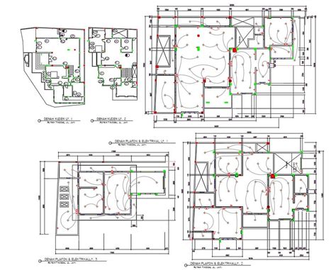 Reflected Ceiling Floor Layout Plan Autocad File Cadbull