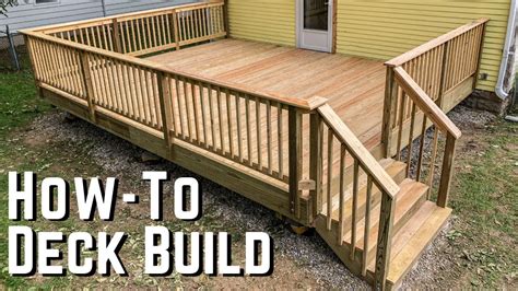 How To Build A 10 X 10 Deck Kobo Building