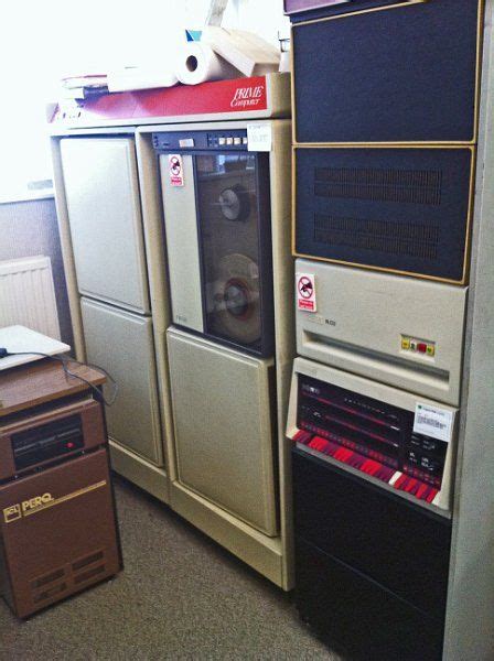 PRIME Computer With Tape Drive Left And A DEC Pdp11 70 Right From