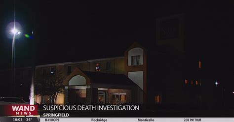 Coroner Woman Found Dead At Springfield Hotel Videos