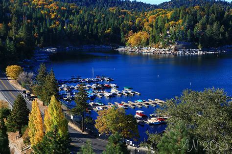 Point Your Way To Lake Arrowhead California Fall Color