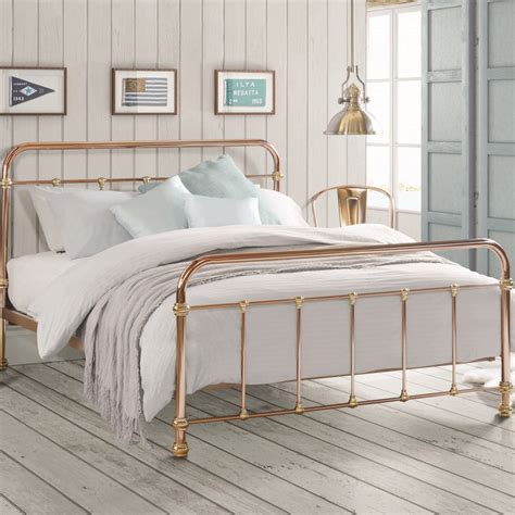 Copper And Brass Vintage Style Bed By I Love Retro