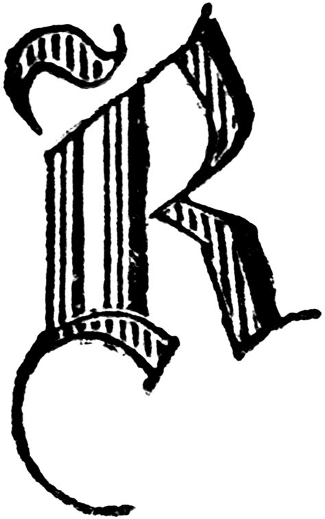 Royalty free, no fees, and download now in the size you need. Decorative Letter R | ClipArt ETC