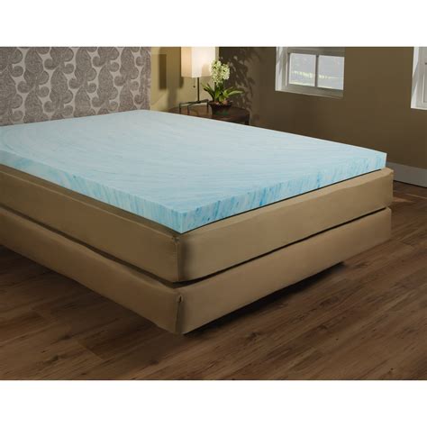 What is a memory foam mattress? Independent Sleep 3" Gel Memory Foam Mattress Topper ...
