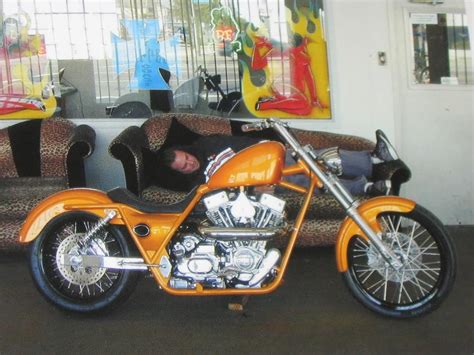 Gold Modified Fxr Built By West Coast Choppers Wcc Of Usa