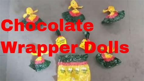 Chocolate Wrapper Doll Making My Grandma Youtube