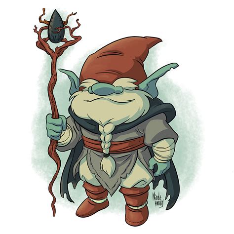 gnomes and dwarfs on behance