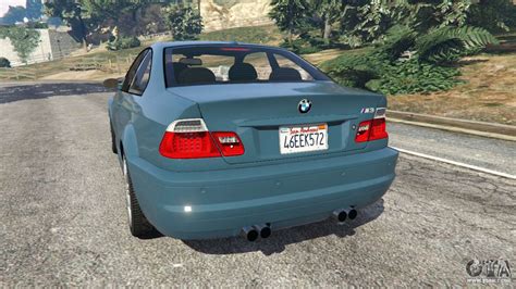 Главная ► моды для gta 5 ► машины для gta 5 ►. BMW M3 (E46) 2005 for GTA 5