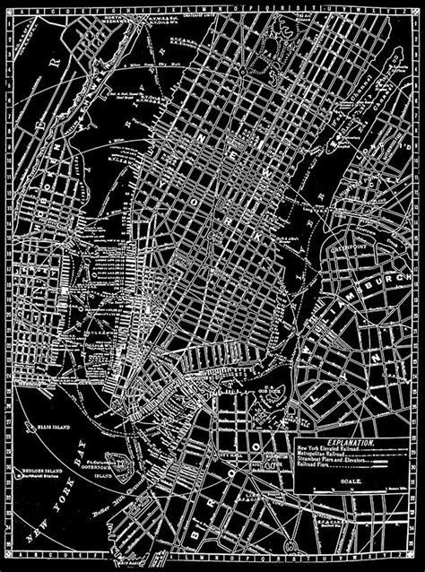 Places Manhattan Map Manhattan Map City Photo Photo
