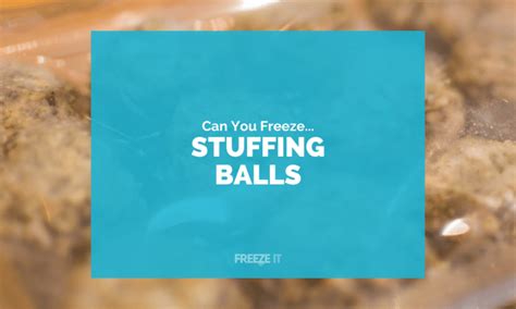 can you freeze stuffing balls [roast dinner hack ] freeze it
