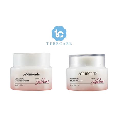 Mamonde moisture ceramide light cream. MAMONDE Ceramide Light Cream / Ceramide Intense Cream 50ml ...