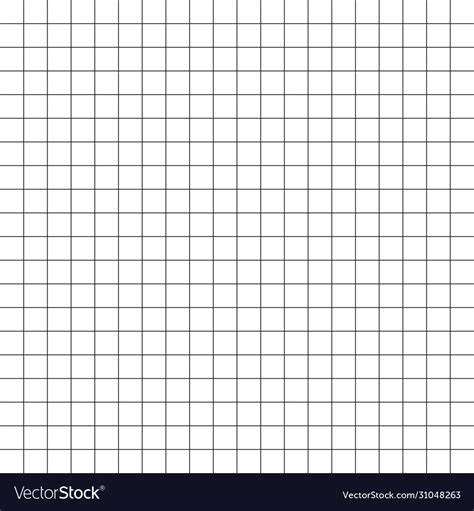 Line Square Linear Seamless Pattern Grid Line Vector Image