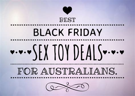 Guide Best Black Friday Sex Toy Deals For Australians 2016