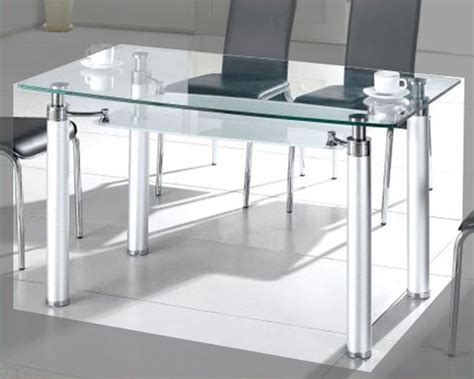 (l) 90 x (w) 90 x (h) 76.5cm thickness of top glass: Metal Dining Table w/Glass Top OL-DT34