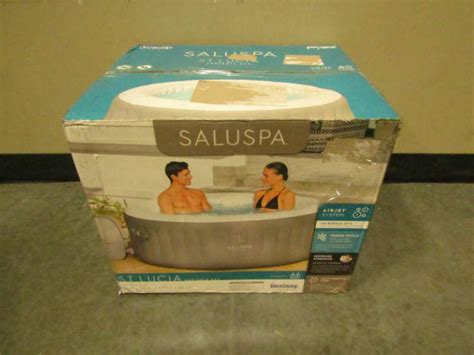Bestway Saluspa St Lucia 3 Person Portable Spa Inflatable Outdoor Hot