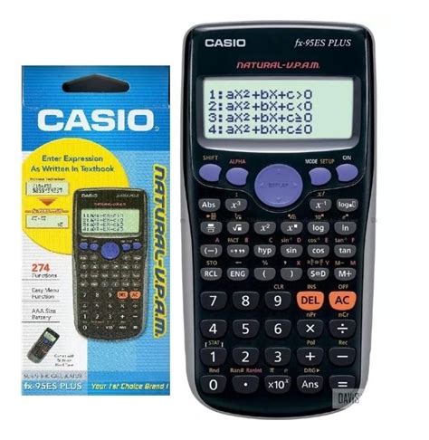 Calculadora Casio Fx Es Plus Cientifica Funciones Argenprint