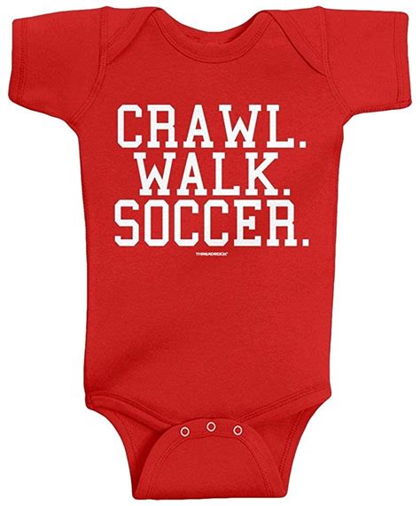 Crawl Walk Soccer Onesie A Mighty Girl