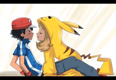 Pikamour By Hikariangelove On Deviantart Pokemon Ash And Serena Pokemon Waifu Pokemon Manga