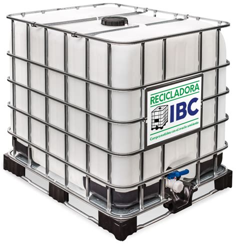 Contenedor Seminuevo IBC 1000 Lts Recicladora IBC